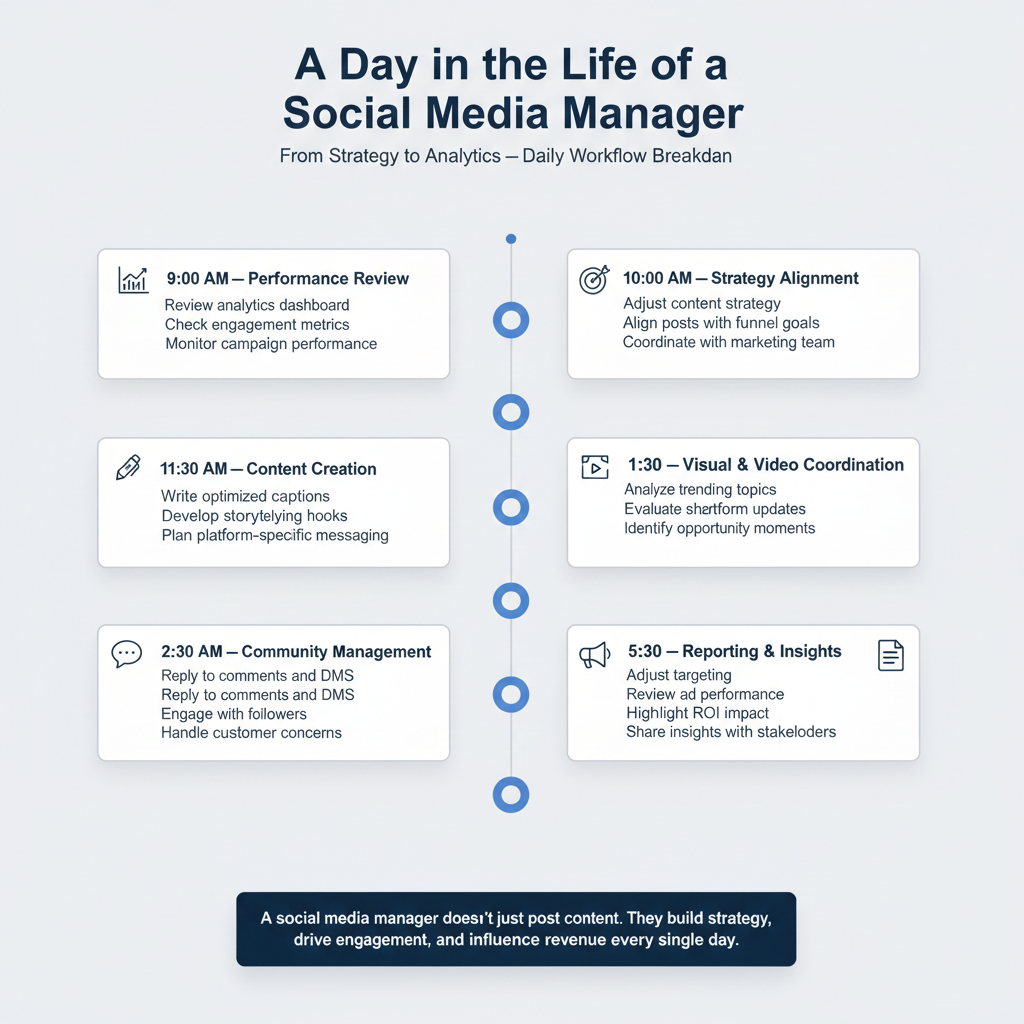 A Day in the Life of a Social Media Manager